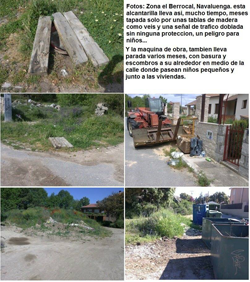 foto denuncia en zona de el berrocal foto denuncia
