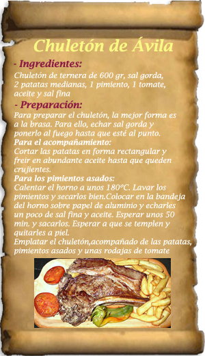 chuleton chuleton de avila